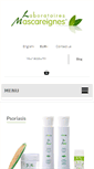 Mobile Screenshot of labosmascareignes.com